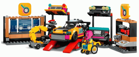 Конструктор LEGO City - Мастерская по тюнингу автомобилей (60389)