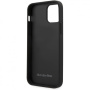 Чехол CG Mobile Mercedes Genuine Leather with Hand Strap Hard для iPhone 12 mini, цвет Черный (MEHCP12SLSSBK)
