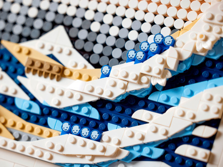 Конструктор LEGO ART - Большая волна в Канагаве (31208)