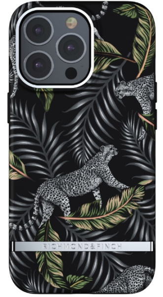 Чехол Richmond & Finch для iPhone 13 Pro Max, цвет "Серебряные джунгли" (Silver Jungle) (R47050)