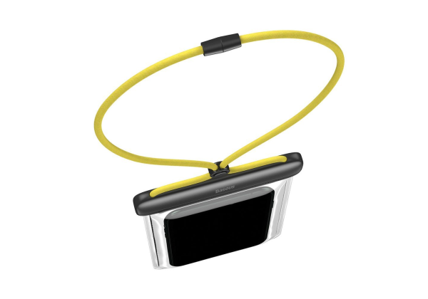 Водонепроницаемый чехол Baseus Let''s go Slip Cover Waterproof Bag, цвет Серый/Желтый (ACFSD-DGY)