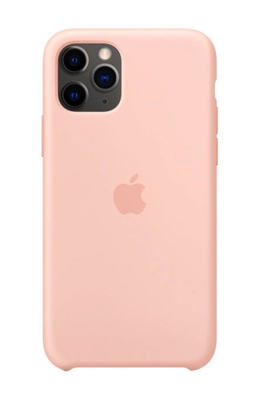 Чехол Silicone Case для iPhone 11 Pro Max Pink send, цвет Розовый песок