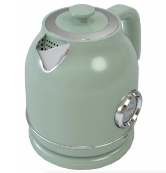 Электрический чайник Xiaomi Qcooker Retro Electric Kettle 1.7L, Зеленый QS-1701 (RU)