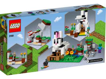 Конструктор LEGO Minecraft - Кроличье ранчо (21181)