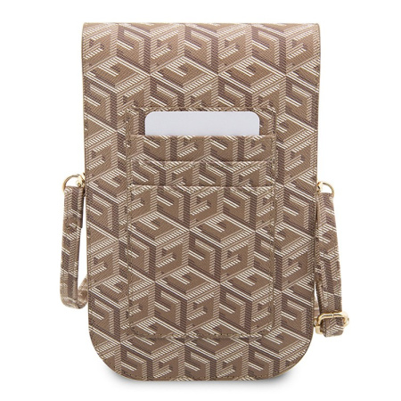 Guess для смартфонов сумка Wallet Bag G CUBE Brown (GUWBHGCFSEW)
