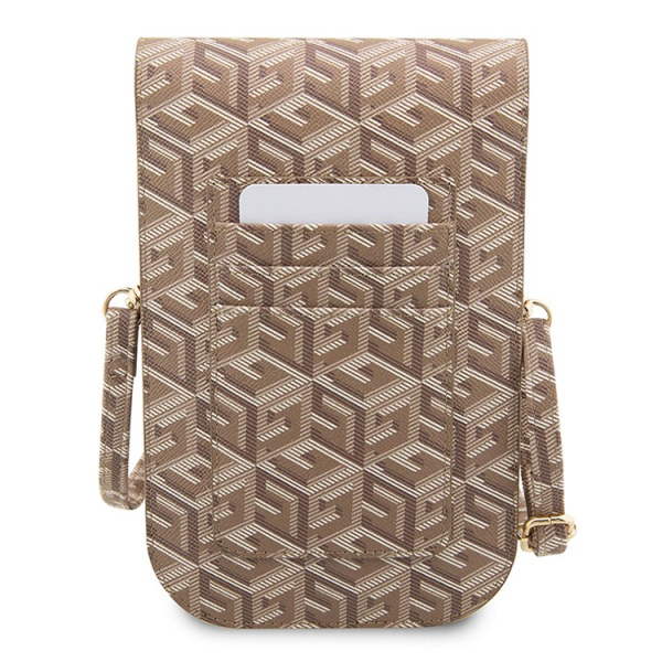 Guess для смартфонов сумка Wallet Bag G CUBE Brown (GUWBHGCFSEW)