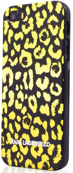 Чехол Karl Lagerfeld Camouflage для iPhone 6/6S Yellow, цвет Желтый (KLHCP6CAYE)