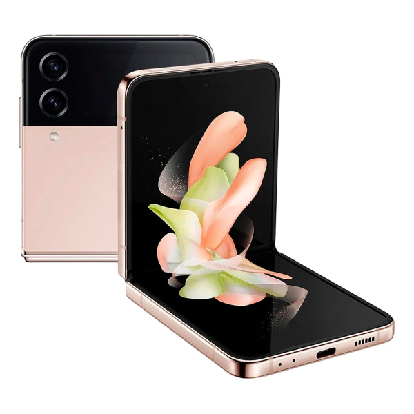 Смарифон Samsung Galaxy Z Flip4 (2022) 8/512Gb Pink Gold, розовое золото