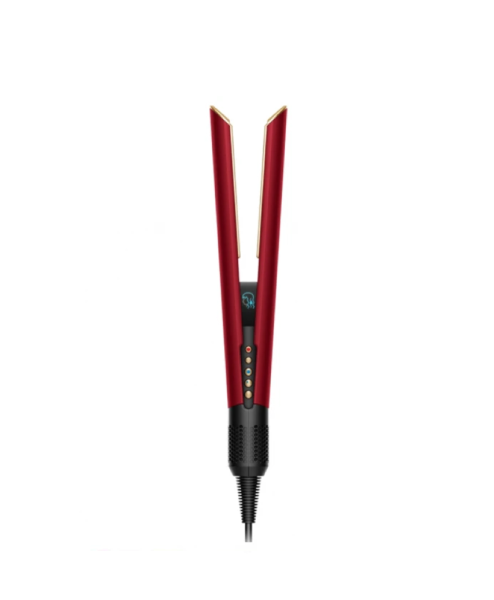 Выпрямитель для волос Dyson AirStrait HT01 Red Velvet/Gold, красный/золотой