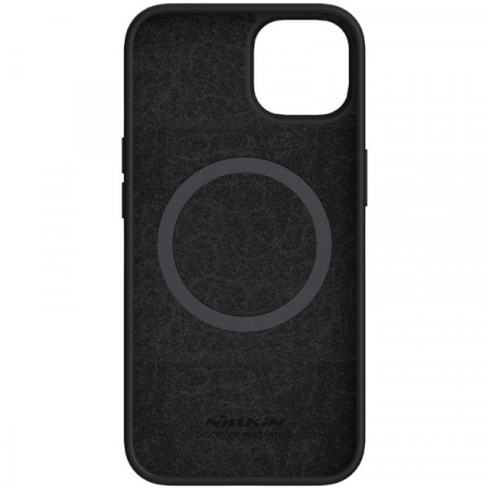 Чехол Nillkin CamShield Silky Magnetic Silicone для iPhone 13 Pro Max, цвет Черный (6902048223561)