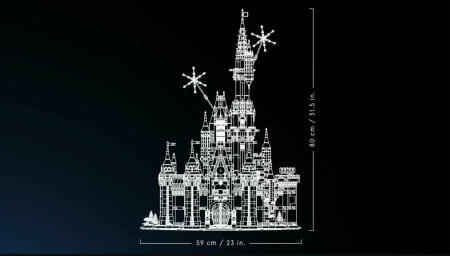 Конструктор LEGO Disney - Замок Диснея (43222)
