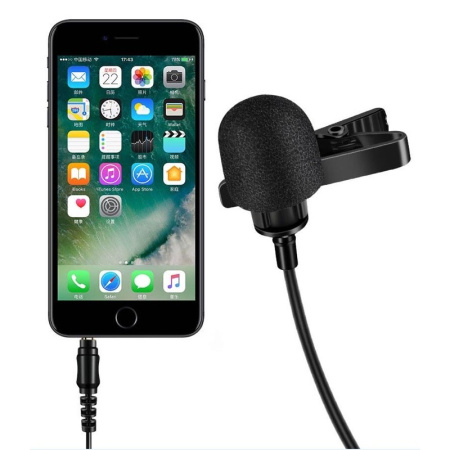 Микрофон петличный Ledistar всенаправленный 3,5 мм (MD-2)