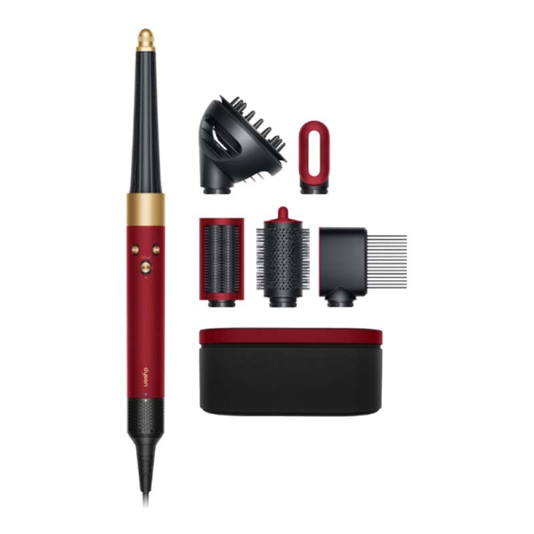 Стайлер Dyson AirWrap Complete Long HS08 Curly+Coily, Red Velvet/Gold, красный/золотой