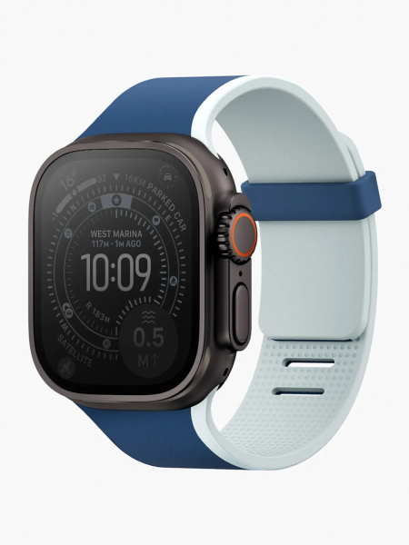 Ремешок Uniq Revix IV reversible Magnetic Marine Blue/Pale Aqua для Apple Watch 49/46/45/44 mm