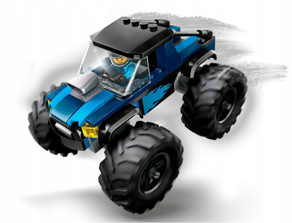 Конструктор LEGO City - Синий грузовик-монстр (60402)