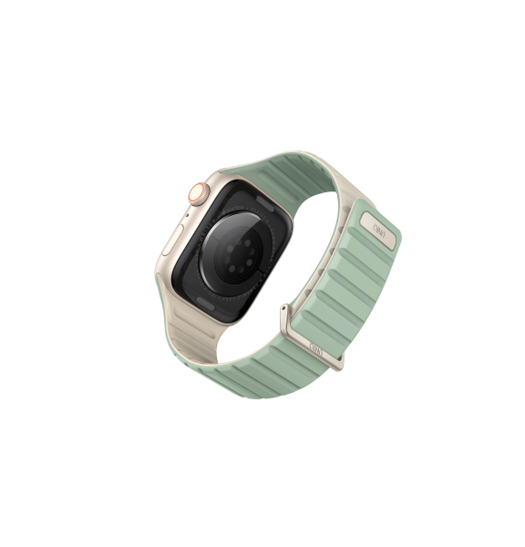 Ремешок Uniq Revix EVO reversible Magnetic для Apple Watch 41/40/38 mm, Soft Mint/Beige