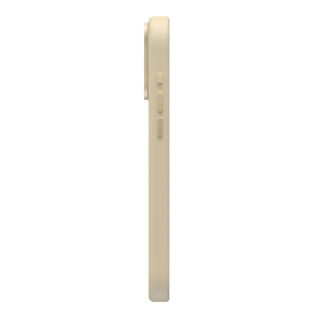 Чехол Uniq кожаный со шнурком COEHL MUSE Cream (MagSafe) для iPhone 16 Pro Max