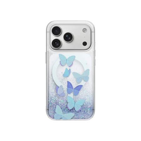Чехол COEHL Waterfall Aria - Blue Serenity (MagSafe) для iPhone 18 Pro/ 17 Pro