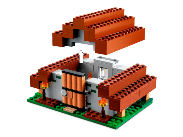 Конструктор LEGO Minecraft - Заброшенная деревня (21190)