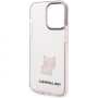 Чехол CG Mobile Karl Lagerfeld PC/TPU Choupette body Hard для iPhone 14 Pro, цвет Розовый (KLHCP14LCTTRI)
