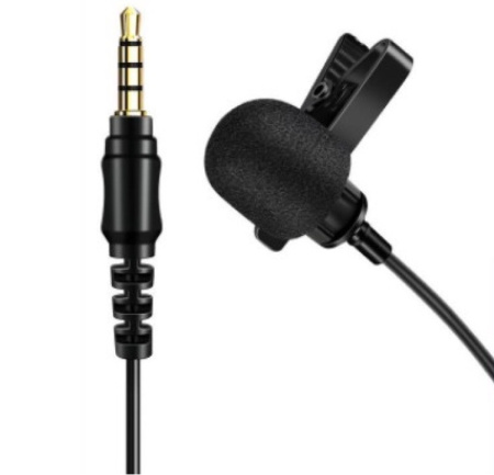 Микрофон петличный Ledistar всенаправленный 3,5 мм (MD-2)