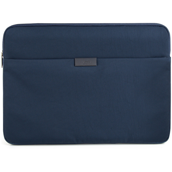 Чехол Uniq Bergen Nylon Laptop sleeve для ноутбуков 14", цвет Синяя бездна (Abyss Blue) (BERGEN(14)-ABSBLUE)