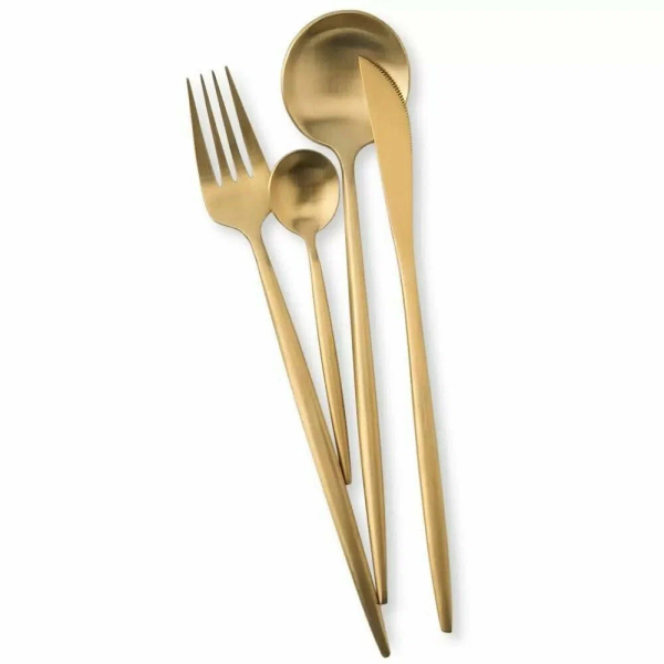 Набор столовых приборов Maison Maxx Stainless Steel Cutlery Set CYZ-001J Gold
