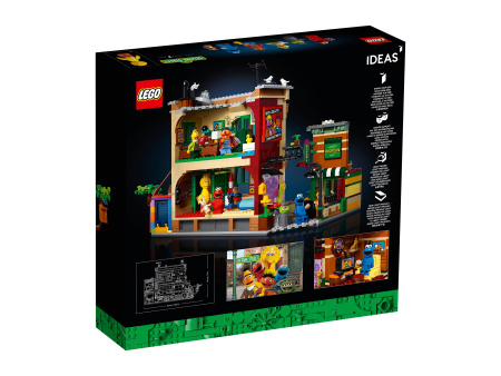 Конструктор LEGO Ideas - Улица Сезам, 123 (21324)