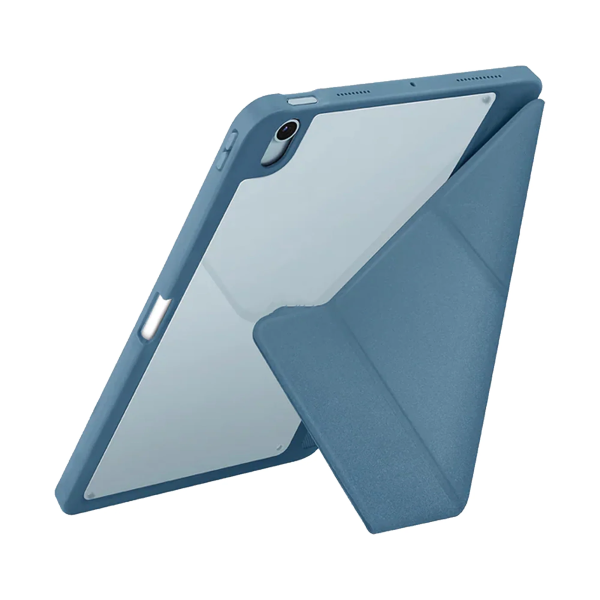 Чехол Uniq Moven Stone Blue для iPad Air 13 (2024), голубой