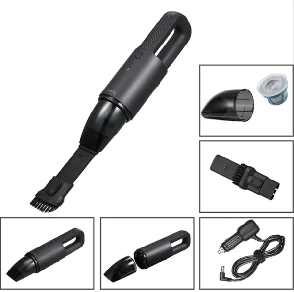 Портативный пылесос Xiaomi CleanFly Portable FVQ Vacuum Cleaner, Черный (COCLEAN-GXCQ)