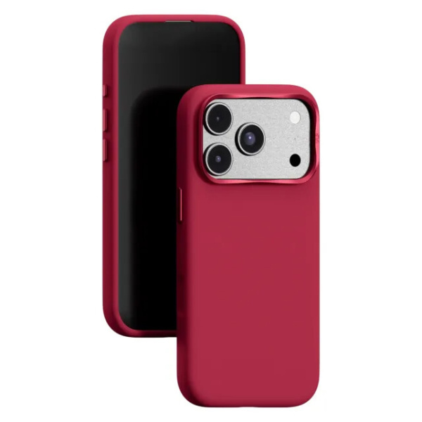 Чехол VLP Aster Pro Case с MagSafe для iPhone 18 Pro, красный