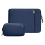 Tomtoc Laptop набор Defender-A13 Laptop Sleeve Kit (2-in-1) 15" Navy Blue