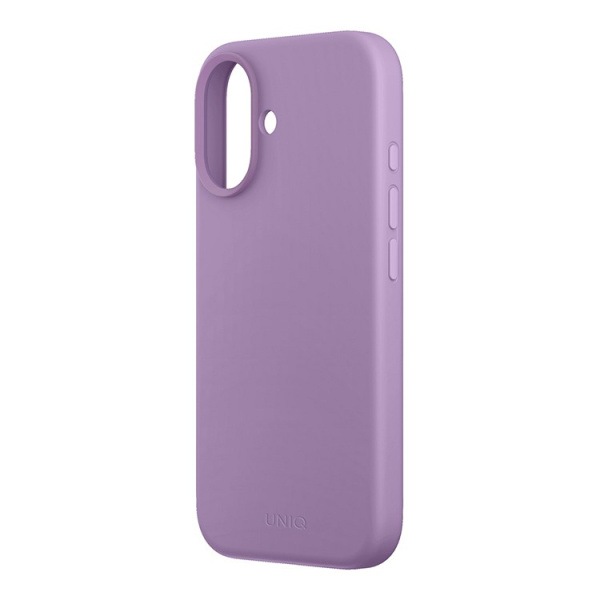 Чехол Uniq силиконовый LINO Grape Pink (Magsafe) для iPhone 16