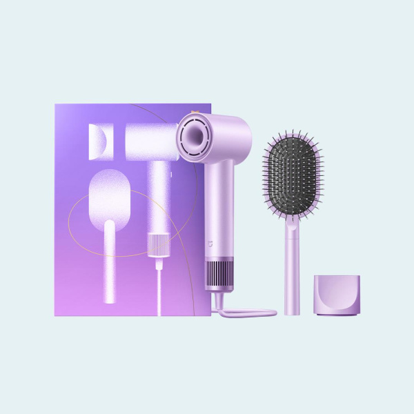 Фен Xiaomi Mijia  Water Ionic Hair Dryer H501 Purple Gift Set