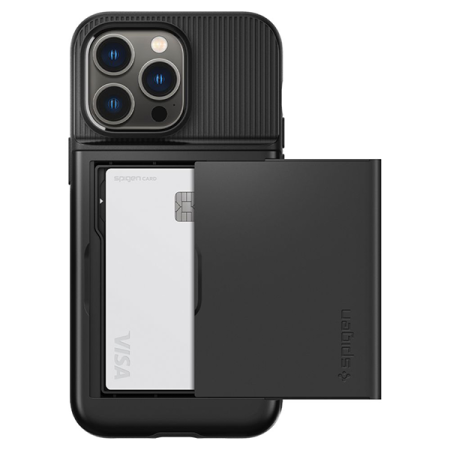 Чехол SPIGEN SLIM ARMOR CS для IPHONE 14 PRO BLACK, цвет Черный (8809811863666)