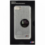 Чехол CG Mobile BMW M-Collection Aluminium&Carbon Hard для iPhone 7/8/SE 2020, цвет Серебристый (BMHCP7MDCS)