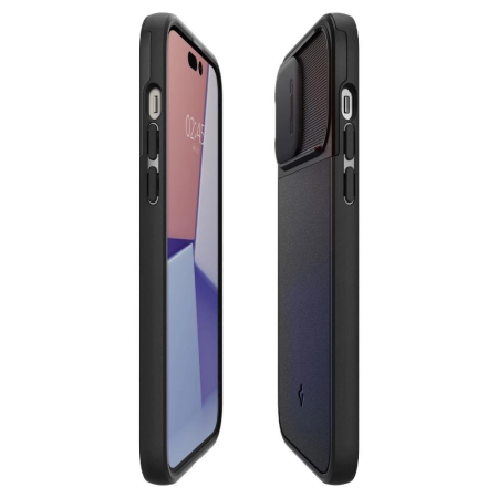 Чехол Spigen для iPhone 14 Pro Max - Optik Armor (MagFit), Черный
