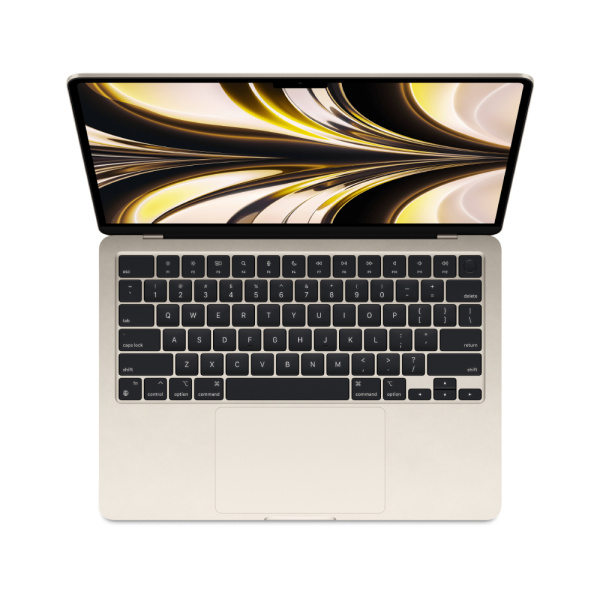 Apple Macbook Air (M2, 2022) 8-Core GPU, 8 Гб, 256 Гб Starlight (MLY13)