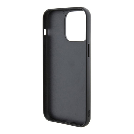 Чехол Karl Lagerfeld Fixed glitters NFT Choupette Metal pin Hard для iPhone 15 Pro Max, Silver