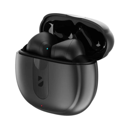 Беспроводные наушники с микрофоном Deppa Air Icon Pro, TWS, BT 5.2, 400 мАч, ANC/ENC, черный (44195)