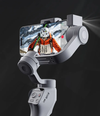 Трехосевой складной стабилизатор для смартфона FunSnap Capture 5 Three-axis Gimbal