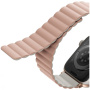 Ремешок Uniq Revix reversible Magnetic для Apple Watch 41/40/38 мм, цвет Розовый/Бежевый (Pink/Beige) (41MM-REVPNKBEG)