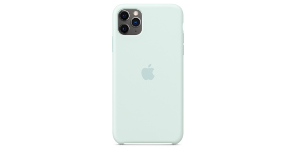 Чехол Silicone Case для iPhone 11 pro Beryl, цвет Берилл