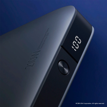 Внешний аккумулятор Power Bank ZMI PowerPack No. 20 25000 mAh 210W Type-C Quick Charge 3.0 PD 6A (QB826G) серый