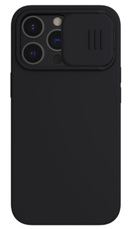 Чехол Nillkin CamShield Silky Magnetic Silicone для iPhone 13 Pro, цвет Черный (6902048223523)