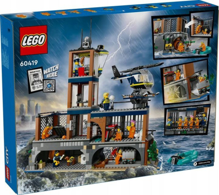 Конструктор LEGO City - Полицейский тюремный остров (60419)