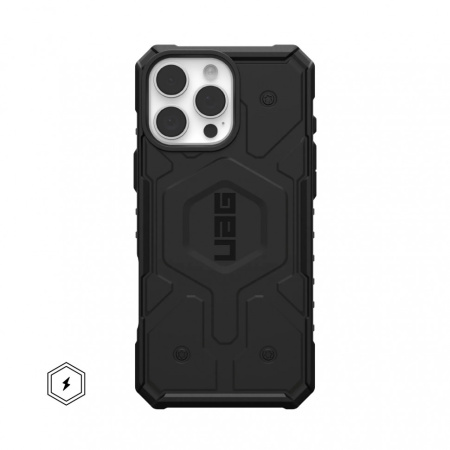 Чехол UAG Pathfinder с MagSafe для iPhone 16 Pro Max, Black (114469114040)