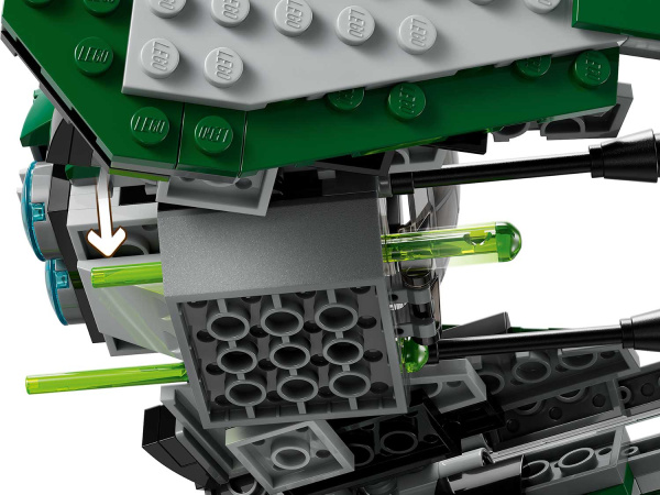 Конструктор LEGO Star Wars™ - Джедайский истребитель Йоды (75360)