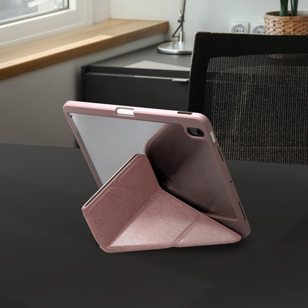 Чехол Uniq Moven Pink для iPad Air 13 (2024), розовый