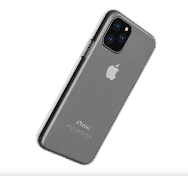Чехол для iPhone 11 Pro HOCO Light Series TPU Case, цвет Прозрачный черный (0L-00044182)